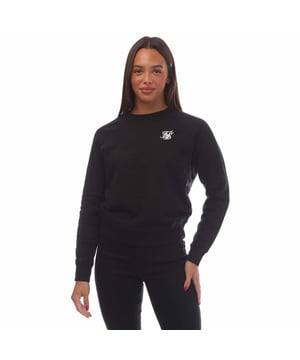 inchBlack Essential Crew SweatshirtRegular fitEmbroidered logoCrew neckMachine wash80% Cotton 20% Polyester inch