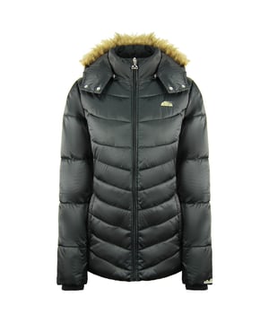 Este abrigo combina comodidad, funcionalidad y un toque de estilo gráfico para elevar su guardarropa de invierno.

Hecho con una elegante capa externa negra, este abrigo exuda un aspecto atemporal y versátil que combina sin esfuerzo con cualquier atuendo. Las mangas largas proporcionan cobertura y calidez adicionales, mientras que el frontal con cremallera permite fácilmente.

Con un diseño gráfico en la parte delantera, esta capa agrega un elemento único y llamativo a su conjunto. El capó ofrece protección adicional contra los elementos, protegiéndolo del viento y la lluvia mientras agrega un toque deportivo a su aspecto general.

Hecho con materiales de alta calidad, este abrigo está diseñado para mantenerte acogedor y cómodo a lo largo de las temporadas más frías. La larga longitud proporciona un aislamiento adicional, manteniéndolo caliente incluso en condiciones frías. El cordero ajustable en la cintura le permite personalizar el ajuste y acentuar su figura.

Con su diseño práctico, este abrigo ofrece un amplio espacio de almacenamiento con dos bolsillos laterales, perfecto para mantener sus elementos esenciales a mano. Ya sea que salga a salir para una excursión informal o desafiando el clima invernal, este abrigo con capucha proporciona estilo y funcionalidad.

Eleve su colección de ropa exterior de invierno con la capa de manga larga ElleSse con cremallera negra para mujeres con capucha para mujeres 2 67n 102 300. Manténgase caliente, luce elegante y haz una declaración con este elegante y cómodo abrigo de ElleSse.