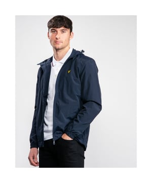Lightweight and practical, the Lyle & Scott Zip Through Hooded Jacket is versatile and durable. Available in a range of colours to match your look, and either a regular or plus size fit, this men's hooded jacket provides ample protection throughout the year.

Signature Lyle & Scott Golden Eagle branding
Lightweight nylon jacket with snapped welted pockets
Regular fit
100% Nylon Taslon
Iconic Eagle at the Chest.