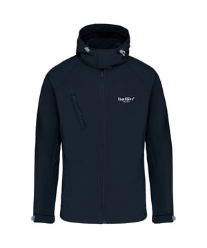 Heren softshell jas van het merk Ballin Est. 2013. De jas is gemaakt van hoogwaardig polyester en elastaan, en heeft een normale pasvorm. Het softshell materiaal zorgt ervoor dat de jas wind- en waterdicht is. De elastaan zorgt dat de stof ook rekbaar is, dit zorgt voor hoog draafcomfort.  Modelnaam: Softshell Hooded JasCategorie: heren jasMaterialen: polyester, elastaanKleur: blauw