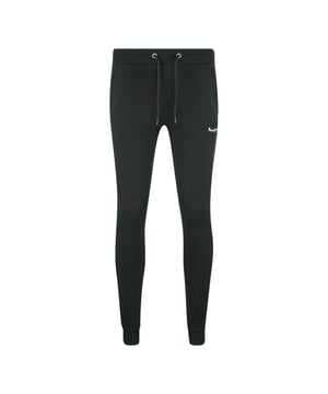 Pantalon de survêtement Aquascutum pour homme en noir.- Cordon de serrage à la taille.- Deux poches latérales.- Logo de la marque.- Poignets côtelés.- Coupe régulière.- 100 % Coton. Lavable en machine.