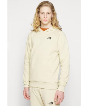 The North Face Raglan Red Box - stylish sweatshirt with raglan sleeves. - - . Stylish Sweatshirt with Raglan Sleeves. - - . Flexible Ribbed Edges Around the Sleeves and Waist. - - . Spacious Kangaroo Pocket in the Front. - - . Print With Logo on Chest, Big Print on Back and Patch with Logo on Bottom Rim.