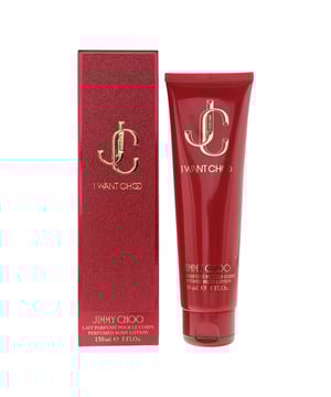 This body lotion is a luxurious and thick boy lotion with the I Want Choo, from Jimmy Choo. The fragrance is an amber floral fragrance for women, which was launched in 2020. The fragrance has top notes of Peach and Mandarin Orange, a floral heart of Jasmine and Red Lily and a sweet base thanks to a note of Vanilla. The fragrance is really well balanced, with a slightly gourmand like quality thanks to the Peach and Vanilla notes. It's soft in the opening, floral and spicy in the heart, with the Red Lily add the touch of spice, whilst the Vanilla is a gorgeous and cosy sweet note.