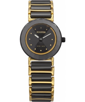 Jowissa: Ceramic Classic Women'sBlack Watch