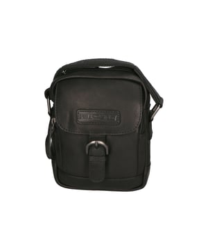 Bolso de hombro unisex equipado con correa para el hombro. Producto artesanal en ternera real Grokened.