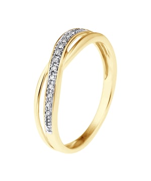 Ring Diamanten 0,034 Karat - Gold - HSI-Qualität - Größen von 48 bis 60, I bis S - Unser Schmuck wird in Frankreich hergestellt und in einer Geschenkbox mit Echtheitszertifikat und internationaler Garantie geliefert.
