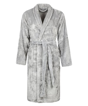 Es ist an der Zeit, Ihren Morgenmantel zu etwas ganz Besonderem zu machen! Entspannen Sie sich in Luxus und Komfort in unserem Heat Holders Soul Warming Dressing Gown. Wenn Ihnen ein normaler Bademantel nicht warm genug ist, brauchen Sie sich keine Sorgen mehr zu machen, denn diese Bademäntel haben erstaunliche thermische Eigenschaften! Unser unglaublich weicher HEATWEAVER Plüsch-Thermofleece und die großzügige Passform machen ihn perfekt für die Zeit nach dem Bad oder einfach, um ihn über Ihre Lieblingsnachtkleidung zu legen und sich an den Tagen, an denen Sie faulenzen, einzukuscheln. Heatweaver Fleece - Unser plüschiges, pelzähnliches Thermofleece bietet Ihnen maximale Wärme und ein unglaublich weiches und kuscheliges Gefühl. Die großzügige Passform, der große, kuschelige Schalkragen und das verstellbare Taillenband sorgen für perfekten Komfort. Diese Morgenmäntel verfügen außerdem über zwei flauschige Taschen auf der Vorderseite, die groß genug sind, um Ihre Hände warm und kuschelig zu halten oder sogar Ihr Handy darin aufzubewahren, damit Sie sich keine Sorgen machen müssen, es zu verlieren. Die thermischen Eigenschaften sind so konzipiert, dass sie weich sind und ein luxuriöses Fleece-Gefühl vermitteln, während sie die warme Luft nahe an der Haut halten und die kalte Luft effektiv abhalten. All dies soll sicherstellen, dass Sie auch in den kälteren Monaten angenehm warm bleiben. Diese fantastischen Bademäntel bestehen aus 100% Polyester und sind in 4 Farben erhältlich: Dusky Pink, Ice Grey, Orchid Bouquet & White Sand und sind außerdem in 4 Größen erhältlich: Klein, Mittel, Groß und X-Groß. Sie sind vollständig maschinenwaschbar.