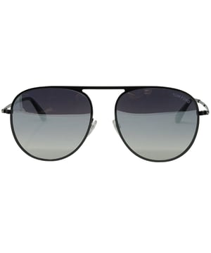 Tom Ford Jason-02 FT0621 01C Black Sunglasses. A touch of fun for your summer days, but nothing too out of the ordinary for a Tom Ford collectible. Tom Ford Black Sunglass perfect for the summer.. Made In Italy, Tom Ford Black Sunglass, Lens Width = 57mm, Nose Bridge Width = 17mm, Arm Length = 145mm. Branded Sunglasses Case and Cleaning Cloth Included. 100% Protection Against UVA and UVB Sunlight and Conform to British Standard EN 1836:2005, Sunglasses, Sunglasses Case, Cleaning Cloth and Care Instructions all Included. Tom Ford FT0621 01C Sunglasses