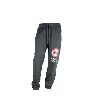Herren Trainingsanzughosen  
Grauer Baumwollstoff  
Bedrucktes Design  
Zugbandtaille  
Seitentaschen mit Reißverschluss  
Hergestellt in Italien  
Material: 100% Baumwolle