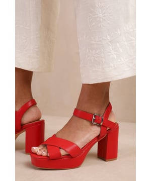 Step into the spotlight with our Statement Platform Block High Heel. These stylish shoes are designed to make a statement and add a touch of classic elegance to any outfit.

Key Features:



Effortless Style: The platform block heel design create a timeless and sophisticated look. These shoes effortlessly elevate your style, making you stand out from the crowd.

All-Day Comfort: Despite their height, these shoes are crafted with your comfort in mind. The cushioned insole and platform block heel provide support and stability, allowing you to walk confidently and comfortably all day long.

Durable Construction: Made with high-quality materials, our Statement Platform Block High Heel is built to last. The sturdy construction and reliable stitching ensure their durability, making them perfect for everyday wear.

Perfect for Any Occasion: Whether you're headed to the office, a date, or a night out with friends, these versatile sliders are suitable for any occasion, adding a touch of elegance to your look.


Specifications:


Closure: Buckle
Heel Height: 4.1 inches approx
Platform Height: 1 inch
Toe : Open Toe

Invest in our Statement Platform Block High Heel for a perfect combination of style, comfort, and classic elegance. Make a statement and turn heads wherever you go. Get yours today and step into a world of fashionable sophistication!