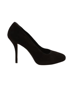 VINTAGE, UVP WIE NEU  
Diese kurvenreichen und klassischen Pumps von Balenciaga verleihen Ihrem Look immense Eleganz. Hergestellt aus luxuriösem Material, verfügen sie über gut gepolsterte Einlegesohlen, die unendlichen Komfort bieten.

Balenciaga High Heel Pumps aus schwarzem Wildleder  
Zustand: Gut  
Abnutzungsspuren: Weiße Flecken auf dem Wildleder, fairer Flusen auf dem Stoff: abnehmbar, faire Abnutzungserscheinungen auf den Einlegesohlen und Sohlen  
Größe: EU 40/US 10  
Farbe: Schwarz  
Material: Wildleder  
SKU: 218286
