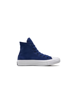Converse Chuck Taylor II Hi Veterschoenen Blauw Canvas Dames 150146C