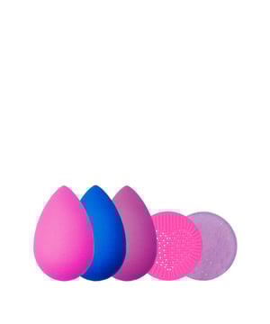 Ga voor een onberispelijke look met deze 6-delige set met drie Beautyblender-sponzen (in de kleuren Amethyst,Sapphire en Original). Het exclusieve Beautyblender-materiaal zorgt altijd voor een vlekkeloze en egale teint. Houd je tools daarna goed schoon met 2 nieuwe Blendercleansers en de siliconen scrubmat.