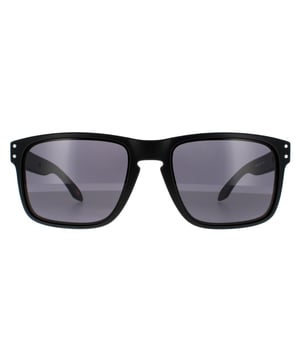 Oakley Sunglasses Holbrook OO9102-E8 Matte Black Prizm Grey have a retro look in this vintage style designed by snowboarding superstar Shaun White but with the awesome engineering and design that is the Oakley norm.