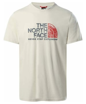 The North Face logo takes centre stage on this classic t-shirt. Whether you're hitting the trail on a sunny day or exploring the city, our pure cotton New Peak T-Shirt is a comfortable and stylish choice for all your summer adventures.