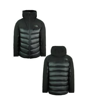 The North Face Pertex Warm Storm Hooded Black Mens Down Jacket NF0A3KTDKX7