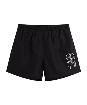 100% Polyester. Stoff: Taslan. 110gsm. Design: Gestickt, Logo. Taschen: 2 Seitentaschen, 1 Gesäßtasche, Aufnäher. Passform: Entspannte Passform. Stoff-Technologie: Atmungsaktiv. Seitliche Schlitze. Taille: Elastisch, interner Kordelzug. Innenfutter: Mesh.