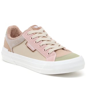 Deze sportschoenen zijn ontworpen om hoofden te doen omdraaien, met een fascinerende mix van kleurvlakken in een ontwerp dat een unieke mix biedt van urban chic en speelse stijl. Stap uit, wees brutaal en voeg een vleugje kleur toe aan je wereld met Rocket Dog.