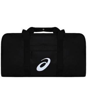 The ASICS Logo Black Sports Duffle Bag is designed for athletes, gym-goers, and travelers who need a spacious yet stylish bag to carry their essentials. Featuring a sleek black design with the ASICS logo, this duffle bag is both durable and versatile, making it perfect for workouts, competitions, or weekend trips.
Key Features:
Spacious Main Compartment:

Large storage area to fit clothing, shoes, and gear.


Durable Material: 

Made from high-quality, water-resistant polyester for long-lasting use.


Multiple Pockets: 

Includes side and zippered pockets for organized storage of small essentials.


Adjustable Shoulder Strap:

Padded and adjustable for comfortable carrying.


Dual Carrying Options: 

Can be carried using handles or worn over the shoulder.


Ventilated Design:

Helps keep your gear fresh and prevents odors from building up.

Whether you're heading to the gym, a game, or a weekend getaway, the ASICS Logo Black Sports Duffle Bag is the perfect companion for carrying your essentials in style."