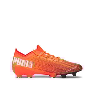 Puma Ultra 1.1 FG/Ag Schnür-up-orange-synthetischer Herren Fußballstiefel 106044 01