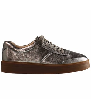 Clarks Hero Walk Womens Silber Trainer