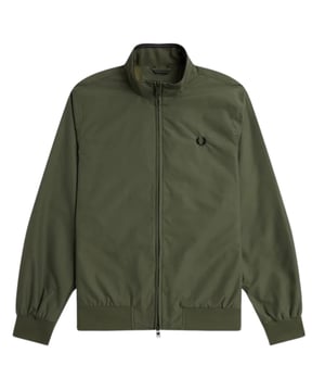 Bleiben Sie warm und stilvoll in der grünen Jacke von Fred Perry. Diese Jacke mit klassischem Design ist perfekt für jedes Outdoor-Abenteuer. Während die grüne Farbe einen Hauch von Raffinesse verleiht. Lassen Sie sich von der Kälte nicht davon abhalten, stilvoll auf Entdeckungsreise zu gehen. Gepolstertes Brentham-Material, Innentasche mit Reißverschluss, zentraler Reißverschluss. Gummizug an Ärmeln und Saum, Markenabzeichen auf der linken Brust, grüner Mantel