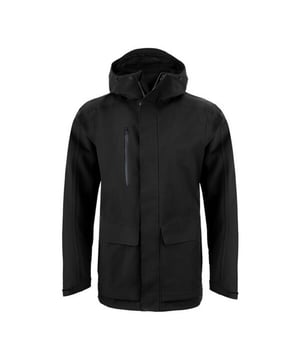 Materialzusammensetzung (%): 100% Polyester. Gewebe: Stretch. Design: Logo. Gewebetechnik: Aqua Dry, Atmungsaktiv, Wasserabweisend, EcoShield. Ohne PFC (per- und polyfluorierte Chemikalien), Reflektierende Details. Mit Kapuze. Langärmlig. Kapuzenmerkmale: anpassbar, angenähte Kapuze. Länge: Lang geschnitten. Taschenart: Sechs Reißverschluss-Taschen. Durchgehender Reißverschluss, Regenklappe, Druckknopf. Atmungsaktivitätsbewertung: 20000. Wasserdichtigkeit (mm): 10000 mm. Nachhaltigkeit: Aus recyceltem Material.