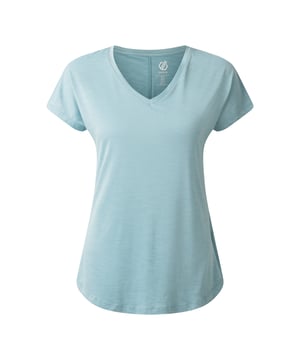90% Polyester, 10% Elastane. Fabric: Q-Wic, Stretch. Design: Logo. Sleeve-Type: Short-Sleeved. Neckline: V Neck. Fabric Technology: Quick Dry. Anti-Bacterial, Anti-Odour, Drop Arm Holes, Lightweight, Moisture Wicking. 6 UK: 30 in. 8 UK: 32 in. 10 UK: 34 in. 12 UK: 36 in. 14 UK: 38 in. 20 UK: 45 in. 22 UK: 48 in. 24 UK: 50 in. 26 UK: 52 in. 18 UK: 43 in. 16 UK: 40 in.