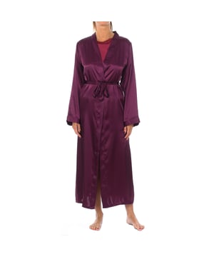 Damesbadjas.
 Wikkeljas met geribde afwerking.
 Bijpassende koordsluiting.
 Naden in toon zichtbaar.
 Samenstelling: 100% polyester
 Onderhoud:
Handwas.
 - Geen bleekmiddel gebruiken.
 - Geen droger gebruiken.
 - Ondersteunt strijken.
 - Niet chemisch reinigen.