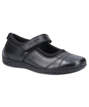 Upper: Leather. Insole Material: Memory Foam. Fastening: Touch Fastening Strap. Fabric Technology: Micro Fresh. Foam Sock, Padded Collar, Pull Tab. Flat Heel. Stitching: Overlay. Design: Plain.