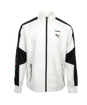 Sweat Puma Classic BMW Herren Weiß Synthetik. Authentische Streetwear-Bekleidung von der Marke Puma - Sportlicher Streetwear-Style von Puma - Puma für Herren, perfekt für den Alltag - Weißer Puma-Sweat passt hervorragend zu Ihrer Garderobe - Bequemer Synthetikstoff - klassisch - Classic BMW -