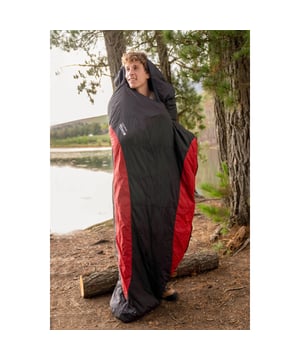 Outer Materials: 100% Nylon. Lining Material: 100% Nylon. Filling Material: 75% Grey Duck Down, 25% Grey Duck Feather. Length: 215cm. Pockets: Internal. -12C Extreme Rating, Comfort Temperature 2°C To 7°C, Drawcord Hood, Grown On Hood, Lightweight. Design: Contrast, Logo. Fastening: Left Side, Two Way Zip. Packaging: Storage Bag.