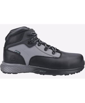 This fully-waterproof Euro Hiker boot features anti-fatigue and Aerocore technologies for the ultimate in all-day comfort and support.
-Full Grain leather-Breathable and moisturewicking lining with anti-microbial treatment for odour control-Non-marking TPU compound and versatile lug design grips surfaces from slick floors to uneven terrain-TPU-wrapped midsole delivers maximum energy return while resisting rips, abrasions and scuffs-Anti-Fatigue Technology polyurethane footbed for shock absorption and energy return-Non-Metallic puncture resistant puncture plate-Composite Safety Toe Powered by Carbon Shield technology-The ReBOTL material in this shoe contains at least 50% recycled PET