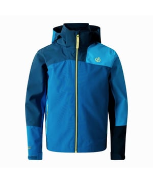 Material: Recycled Polyester. Lining: Mesh, Taffeta. Design: Contrast, Logo, Reflective Detail. Fabric Technology: ARED 30/30, Breathable, PFC Free, PFOA Free, PFOS Free, Taped Seam, Water Repellent. Cuff: Adjustable, Touch Fastening Tab. Neckline: High Collar, Hooded. Sleeve-Type: Long-Sleeved. Hood Features: Elasticated. Pockets: 2 Lower Pockets, Zip, 1 Security Pocket, Inner. Fastening: Contrast Zip, Full Zip. 30000g/m²/24hrs. 3-4 Years: 22.5 in. 5-6 Years: 24 in. 15-16 Years: 36 in. 9-10 Years: 28.5 in. 7-8 Years: 26 in. 14 Years: 33 in. 13 Years: 32 in.