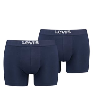 LEVI´S Herren Boxer  für den alltäglichen Bedarf.
Weiches Baumwoll-Stretch Material bietet Komfort und Bewegungsfreiheit.
Figurbetonte Slim Fit Passform.