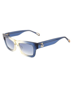 Gafas de sol de mujer de color azul - Zadig&Voltaire SZV366-5306PE• material: acetato• color: azul• tamaño: 53/18/140 mm (longitud de la lente / ancho del puente / longitud de la varilla)  GRADED, UV2 FILTER