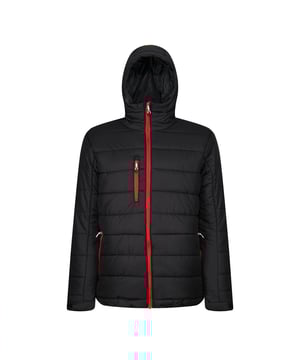 Materiaal: 100% polyester. Voering: Verborgen ritssluiting. Stof: Ripstop. Ontwerp: Logo. Stoftechnologie: Slijtvast, Isolerend, Thermisch, Warmloft. Manchet: Verstelbaar, met treksluiting. Contrasterende Rits, Gewatteerd. Halslijn: Kapitein. Mouwtype: Met lange mouwen. Kapkenmerken: Trekkoord, Gegroeid op de kap. Zakken: 2 Zijzakken, 1 Borstzak, Rits, 1 Binnenzak. Bevestiging: Volledige ritssluiting. Recycleerbaar.