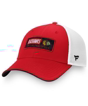 Fanatics Branded NHL Chicago Blackhawks Iconic Defender Verstelbare Cap Snapback