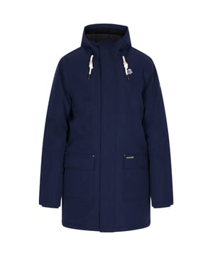 Bleiben Sie diesen Winter warm mit unserer funktionellen Parka-Jacke für Outdoor-Abenteuer. Es verfügt über eine Kapuze mit verstellbaren Bändern und einen Stehkragen, der vor Wind schützt. Eine warme Kapuzenjacke mit verdecktem Reißverschluss und Pattentaschen für viel Stauraum und gleichzeitig hohen Tragekomfort. Aus wasserdichtem Material (5000 mm) gefertigt, ist es die perfekte Wahl für kalte Tage.  Winterparka