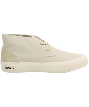 Seavees Maslon Desert Lace-Up Zapatos de Lona Beige para Hombre BOOT DESIERTO_SMOKE ALGODÓN