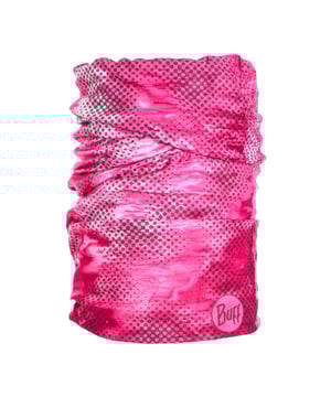 Cuello Tubular de Entretiempo Buff.
Tubular Original multifuncional, materiales reciclados, protección solar y ultra elástico.
Versátil y adaptable a todas tus necesidades.
Sin costuras.
Espíritu eco, diseño BUFF y tecnología avanzada para deporte o el día a día.
 Medidas: 24 x 50 cm.
 Composición: 95% Poliéster, 5% Elastano
 Cuidados:
Lavar a máquina máx 30º
-No planchar
-No usar lejía
-No lavar en seco