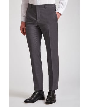 Finlay Premium Twill Slim Trouser in Blue. 100% Wool