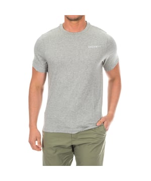 Hackett London Kurzarm-T-Shirt.
 Runder Halsausschnitt mit geripptem Abschluss.
 Signaturstickerei auf der Oberseite.
 Bequemes und atmungsaktives Material.
 Nähte im Farbton sichtbar.
 Zusammensetzung: 100% Baumwolle
 Pflege:
- Maximal bei 30ºC waschen.
 - Bügeln bei mittlerer Temperatur, max. 110ºC.
 - Die Verwendung eines Trockners ist nicht erlaubt.
 - Keine Bleichmittel verwenden.
 - Chemische Reinigung ist nicht möglich.