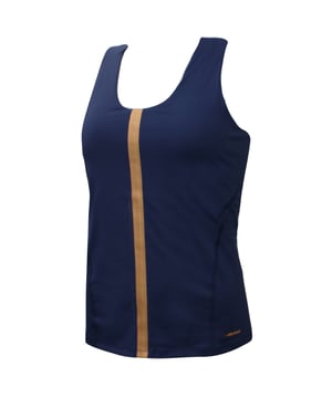 Camiseta de Tank de entrenamiento de tenis de chaleco para mujeres de cabeza Marina 814117 NV
