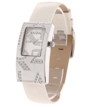 Krizia: Womens White Watch