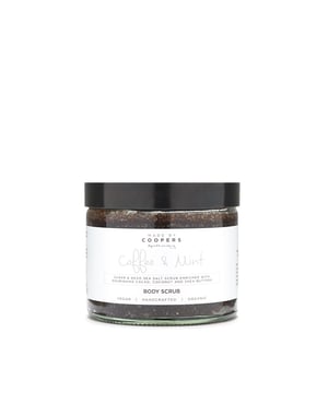 Natural Aromatherapy Benefit - Energising. Wake up your skin with this natural and organic coffee scrub. Which will leave your skin soft, supple, firm and nourished. This hand crafted sugar and Dead Sea salt scrub has been enriched with nourishing coffee, coconut and shea butters to exfoliate your skin and help reduce the signs of fatigue. Key Ingredients:  Cane Sugar - Gently polishes and conditions the skin Coconut Oil - Moisturising and nourishing Dead Sea Salt - Soften and soothe dry skin Fairtrade Coffee - Combats cellulite and stretch marks Peppermint - Uplifting and energising When combined, these ingredients leave your skin feeling awakened, clearer and softer than before. A must-have for anyone who loves their skin.