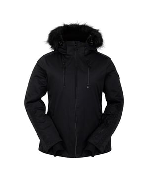 Materiaal: Gerecycleerd polyester. Stof: Fleece, Satijn Touch, Stretch, Velvet Touch. Ontwerp: donzig, effen. Stof Technologie: Ared 10000, Ademend, Hoge Warmte, PFC Vrij, PFOA Vrij, PFOS Vrij, Waterafstotend, Waterdicht. Mouwtype: Geleed, met lange mouwen. Kinbeschermer, Contrastpaneel, Afneembare sneeuwrok, Ritssluiting aan de voorkant, Ritssluiting aan de binnenkant, Gewatteerd, Getapete naden. Halslijn: Kapitein. Kap Eigenschappen: Afneembare rand van imitatiebont. Zakken: 2 zijzakken, 2 borstzakken, ritssluiting. Bevestiging: Volledige ritssluiting. 6 VK: 30 in. 8 UK: 32 in. 10 VK: 34 in. 12 VK: 36 in. 14 VK: 38 in. 20 VK: 44 in. 18 VK: 42 in. 16 VK: 40 in.