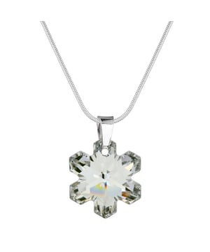 Collar Snowflake Cometa EXCLUSIVE EDITION con cristales de Swarovski plata plateado• colección: Snowflake• material: cristales de Swarovski, metal rodiado plateado• dimensiones: 17x20 mm• color: plata• longitud del collar: 42 cm• tipo de cierre: mosqueton