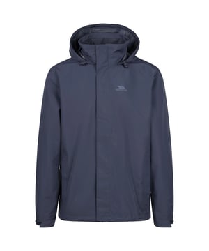 100% schelp. Voering: 100% polyester. Voering: Gaas. Ontwerp: Logo, afgedrukt. Manchet: Verstelbaar. Verstelbare zoom, Koord voorkant, Hoog uitgesneden kraag, Stormflap. Halslijn: Kapitein. Mouwtype: Met lange mouwen. Eigenschappen capuchon: Verborgen, Koord, Opgenaaid. Zakken: 2 Zakken met rits, 1 Binnenzak. Bevestiging: Volledige ritssluiting. Hem: Verstelbaar. XS: 35 in. S: 37 in. M: 40 in. L: 43 in. XL: 46 in. XXL: 48 in.