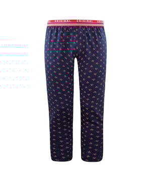Original Penguin Stretch Waist Navy Mens Lounge Jersey Pyjamas Bottoms MLHPE827